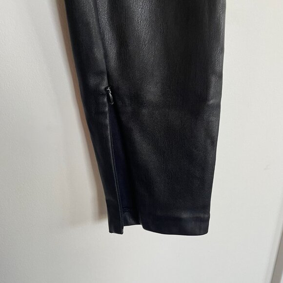 Zara Midwaist Vegan Leather Leggings - Picture 3 of 5